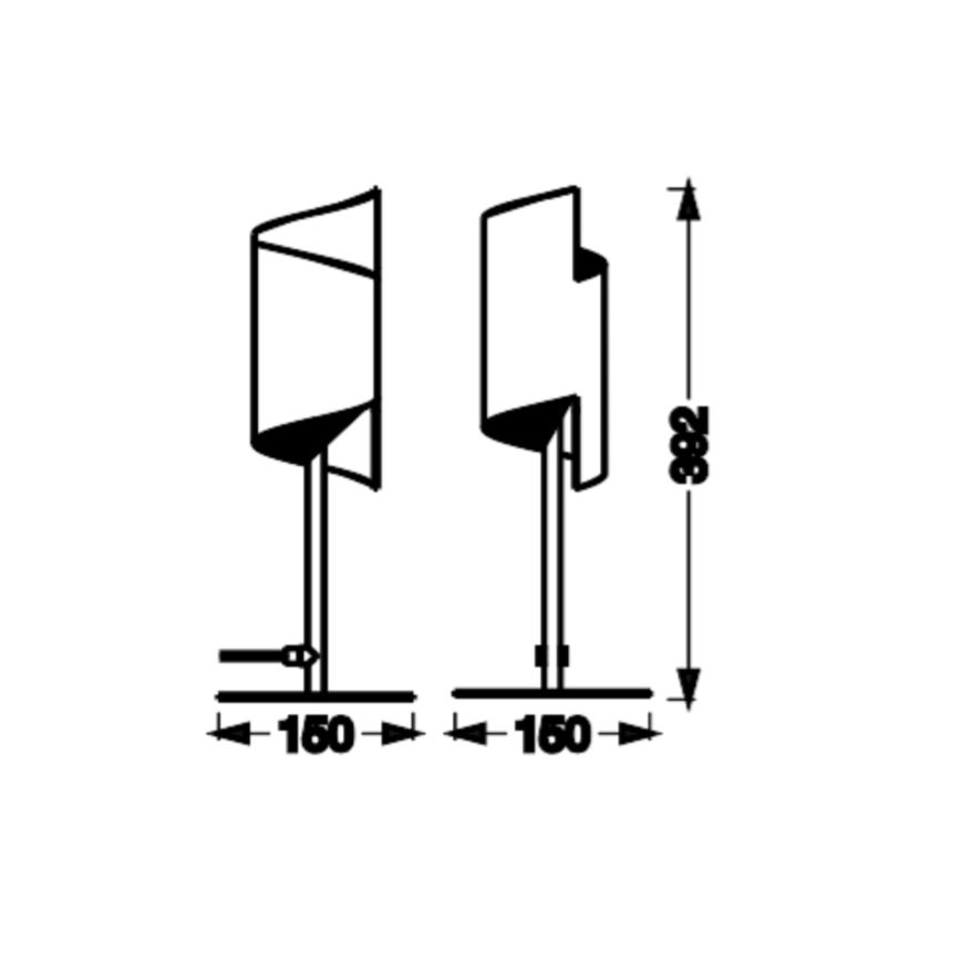 Ledvance - LED bordlampe dæmpbar SMART+ DECOR TWIST LED/12W/230V 3000-6500K Wi-Fi hvid