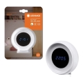 Ledvance - LED digitalur m. baglygte NIGHTLUX LED/0,3W/5V 1000mAh 3000/4000/6500K