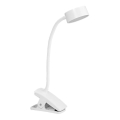 Ledvance - LED dæmpbar berøringsbetjent bordlampe med klemme CYLINDER LED/4,8W/5V 3000-6500K hvid