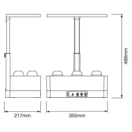 Ledvance - LED dæmpbar indendørs plantebelysning GARDEN KIT LED/24W/230V