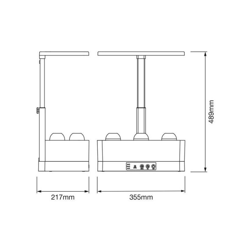 Ledvance - LED dæmpbar indendørs plantebelysning GARDEN KIT LED/24W/230V