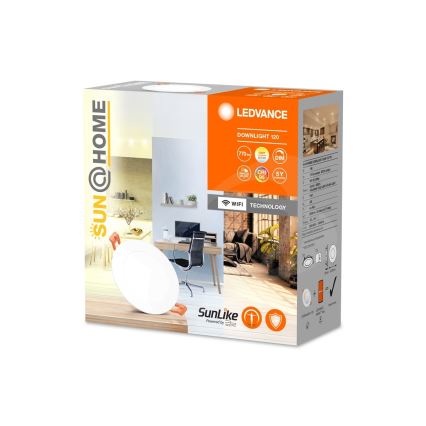 Ledvance - LED Dæmpbart indbygningsspot SUN@HOME LED/8W/230V 2200-5000K CRI 95 Wi-Fi
