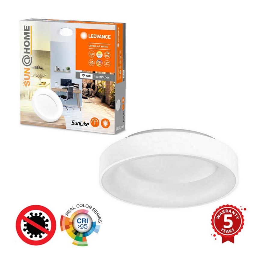 Ledvance-LED Dæmpbart loftlys SUN@HOME CIRCULAR LED/18,5W/230V Wi-Fi
