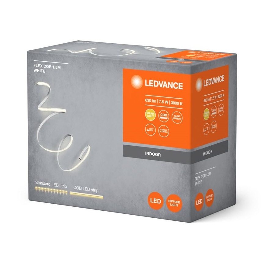 Ledvance - LED Strimmel FLEX COB 1,5m LED/7,5W/230V