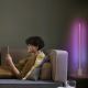 Ledvance - LED gulvlampe dæmpbar RGBW-farver SMART+ FLOOR LED/8W/230V 2700-6500 Wi-Fi hvid + fjernbetjening