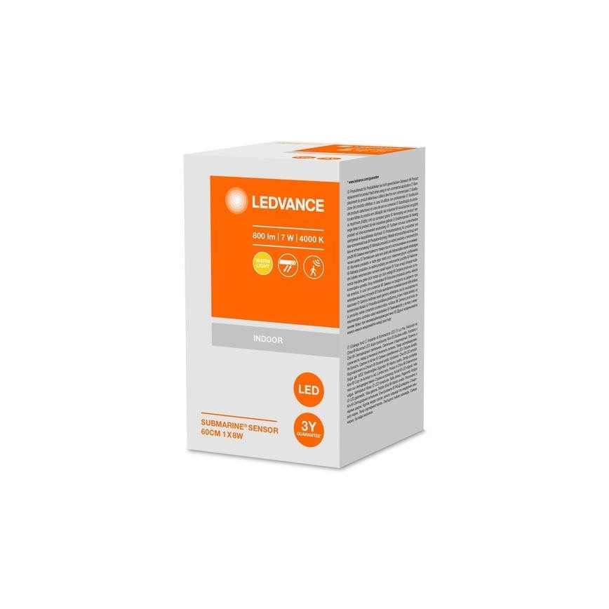 Ledvance - LED industrilampe med sensor SUBMARINE 1xG13/8W/230V IP65