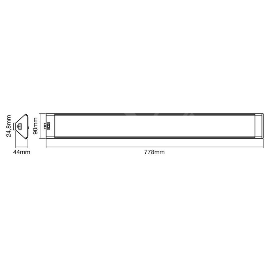Ledvance - LED lampe CORNER LED/18W/230V