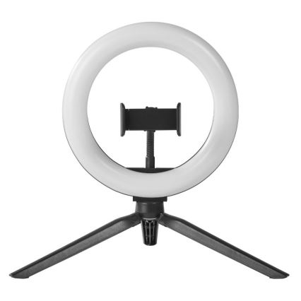 Ledvance - LED bordlampe dæmpbar med et stativ og holder til vlogging LED/5,5W/USB 3000/4000/6500K