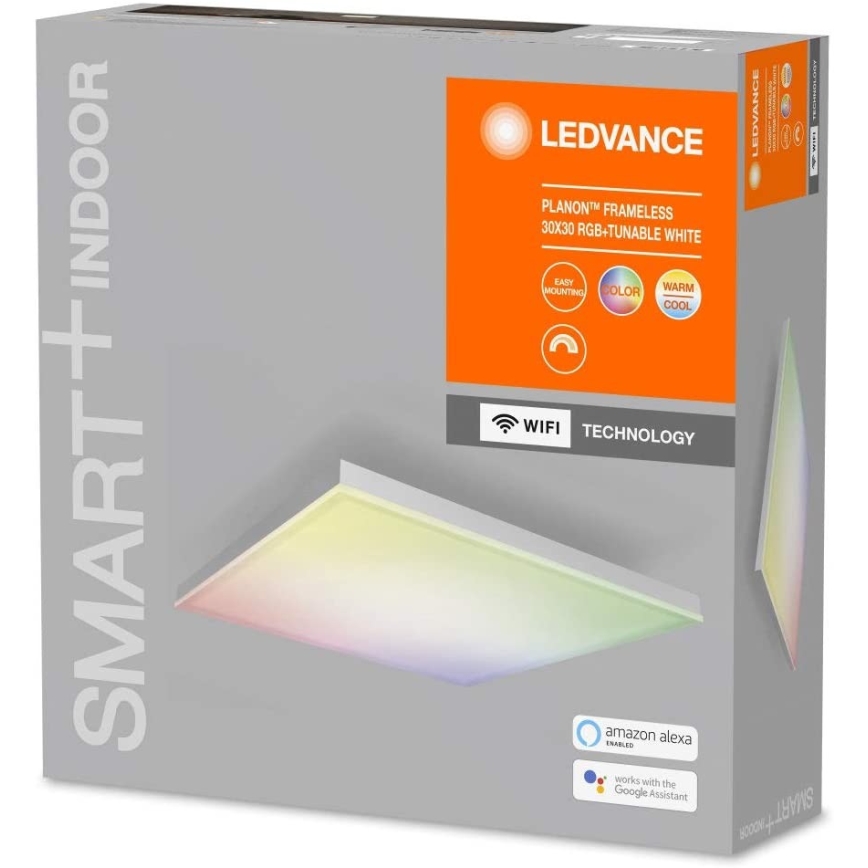 Ledvance - LED loftlampe dæmpbar RGB+TW-farver SMART+ UDEN RAMME LED/20W/230V 3000K-6500K Wi-Fi