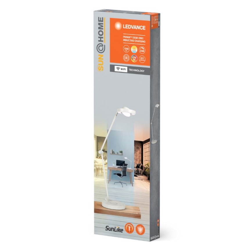 Ledvance - LED bordlampe m. touch-funktion dæmpbar SUN@HOME LED/20W/230V 2200-5000K CRI 95 Wi-Fi