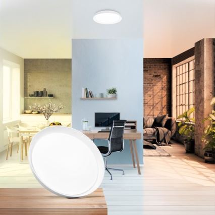 Ledvance - LED loftlampe dæmpbar SUN@HOME ORBIS LED/26W/230V 2200-5000K CRI 95 Wi-Fi