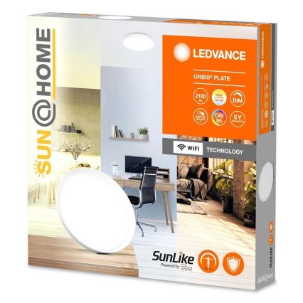 Ledvance - LED loftlampe dæmpbar SUN@HOME ORBIS LED/26W/230V 2200-5000K CRI 95 Wi-Fi