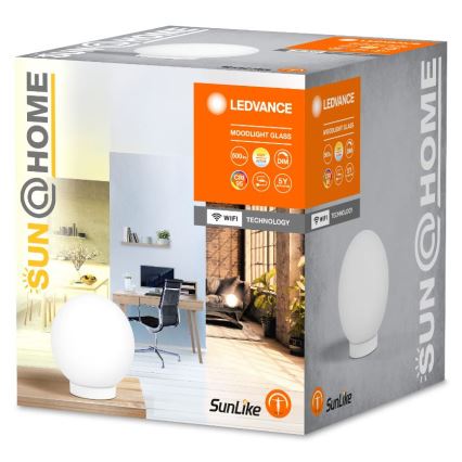 Ledvance - LED bordlampe dæmpbar SUN@HOME LED/8,5W/230V 2200-5000K CRI 95 Wi-Fi