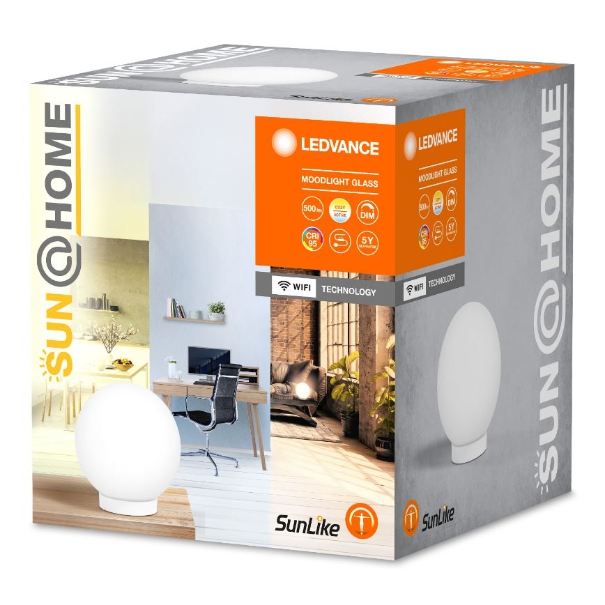 Ledvance - LED bordlampe dæmpbar SUN@HOME LED/8,5W/230V 2200-5000K CRI 95 Wi-Fi