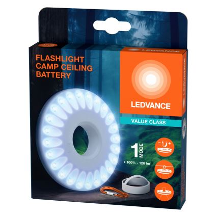 Ledvance - LED lampe FLASHLIGHT CAMP LED/1,2W/3xAAA