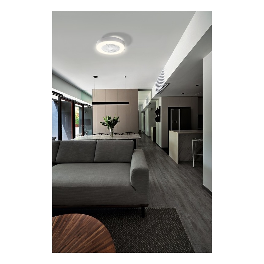 Ledvance - LED loftlampe med ventilator dæmpbar SMART+ LED/35W/230V Wi-Fi 3000-6500K + fjernbetjening