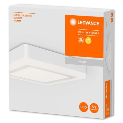 Ledvance - LED loftlampe CLICK LED/15W/230V