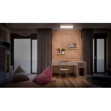 Ledvance - LED loftlampe dæmpbar OFFICE LINE LED/20W/230V 60 cm + fjernbetjening