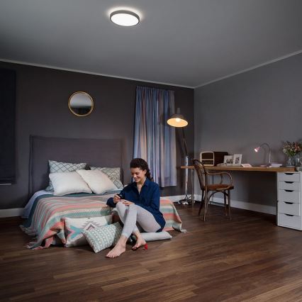 Ledvance - LED loftlampe dæmpbar ORBIS LED/17W/230V 2700-6500 + fjernbetjening