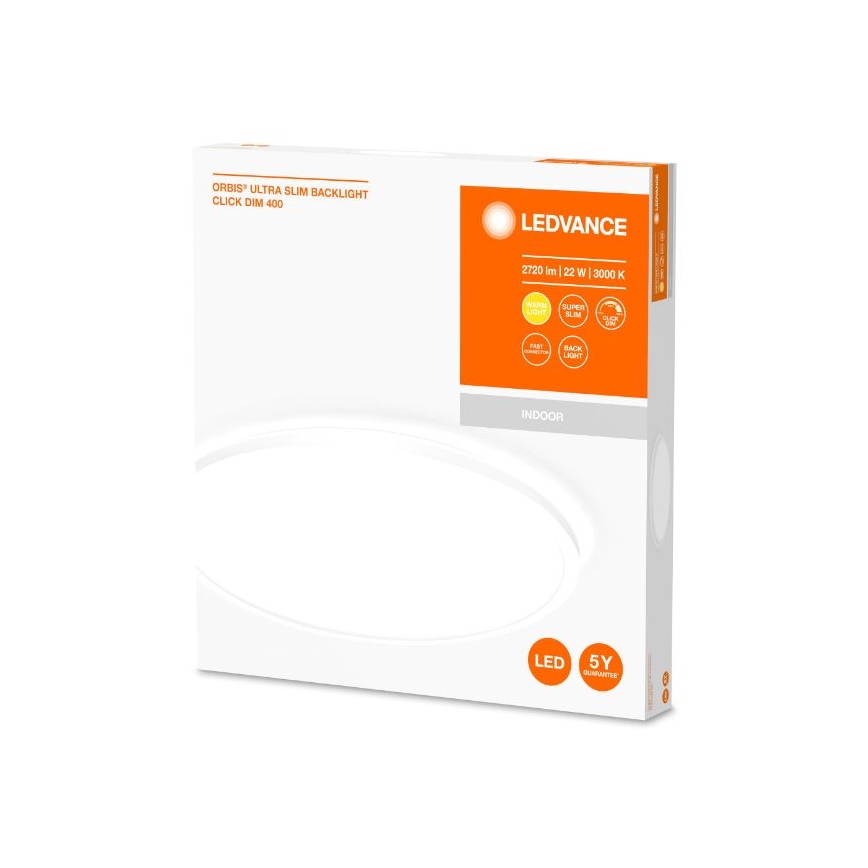 Ledvance - LED loftlampe dæmpbar ORBIS LED/22W/230V hvid