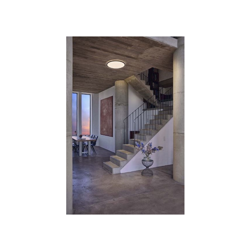 Ledvance - LED loftlampe dæmpbar ORBIS LED/22W/230V sort