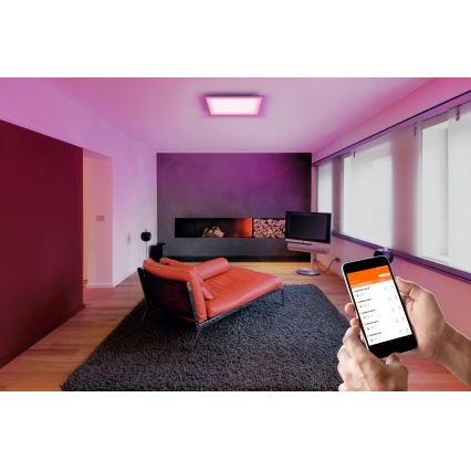 Ledvance - LED loftlampe dæmpbar RGBW-farver SMART+ PLANON LED/36W/230V Wi-Fi