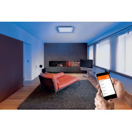 Ledvance - LED loftlampe dæmpbar RGBW-farver SMART+ PLANON LED/36W/230V Wi-Fi