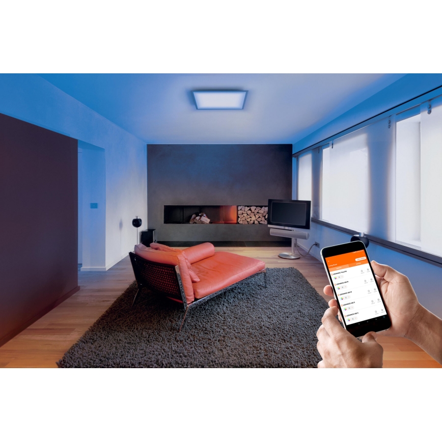 Ledvance - LED loftlampe dæmpbar RGBW-farver SMART+ PLANON LED/36W/230V Wi-Fi