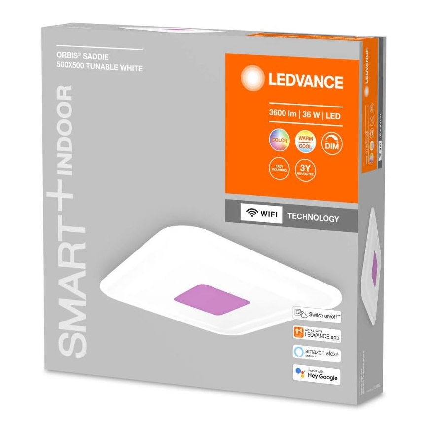 Ledvance - LED loftlampe dæmpbar RGBW-farver SMART+ ORBIS LED/32W/230V Wi-Fi