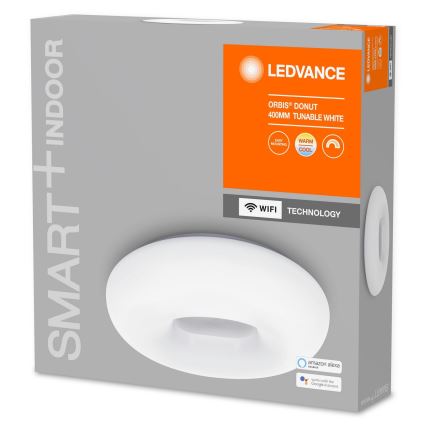 Ledvance - LED loftlampe dæmpbar SMART+ DONUT LED/24W/230V 3000K-6500K Wi-Fi