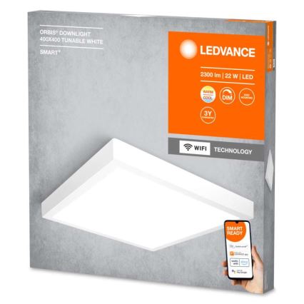 Ledvance - LED loftlampe dæmpbar SMART+ DOWNLIGHT LED/22W/230V 3000-6500K Wi-Fi