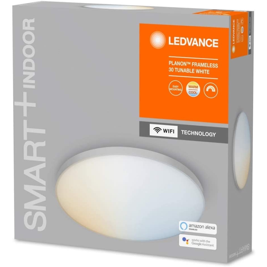 Ledvance - LED loftlampe dæmpbar SMART+ FRAMELESS LED/20W/230V 3000K-6500K Wi-Fi