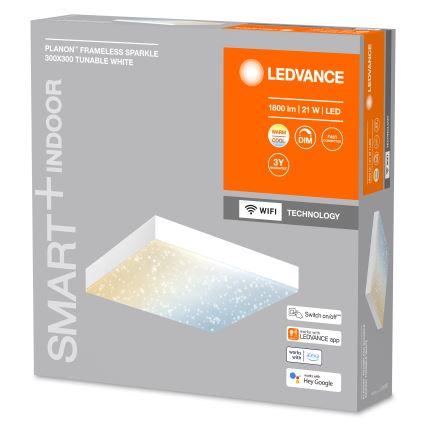 Ledvance - LED loftlampe dæmpbar SMART+ FRAMELESS LED/21W/230V 3000-6500K Wi-Fi