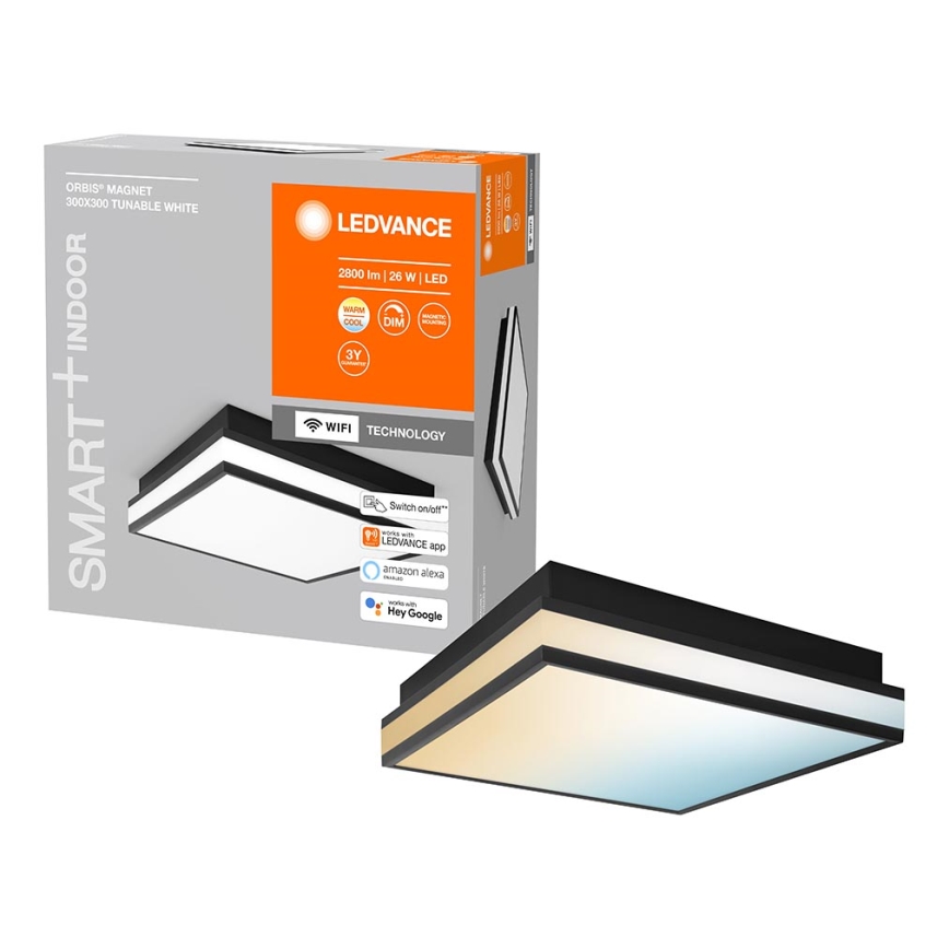 Ledvance - LED loftlampe dæmpbar SMART+ MAGNET LED/26W/230V 3000-6500K Wi-Fi