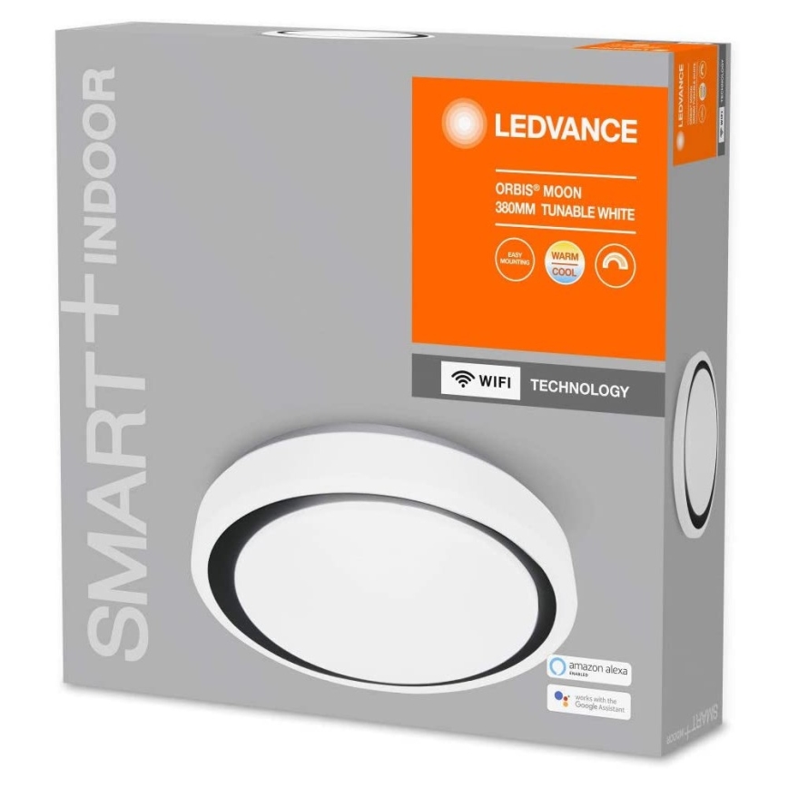 Ledvance - LED lampe dæmpbar SMART+ MOON LED/24W/230V 3000K-6500K Wi-Fi