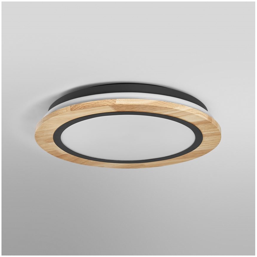 Ledvance - LED loftlampe dæmpbar SMART+ ORBIS WOOD LED/24W/230V 2700-6500K eg Wi-Fi