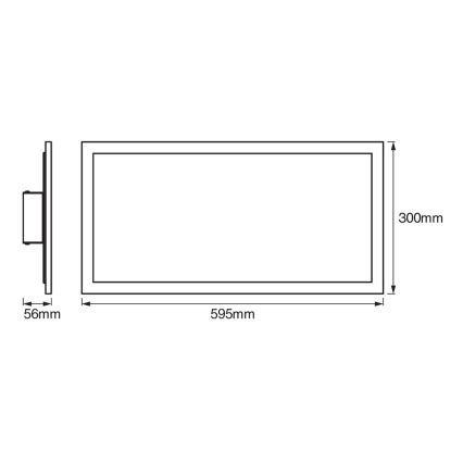 Ledvance - LED loftlampe dæmpbar SMART+ PLANON LED/22W/230V Wi-Fi