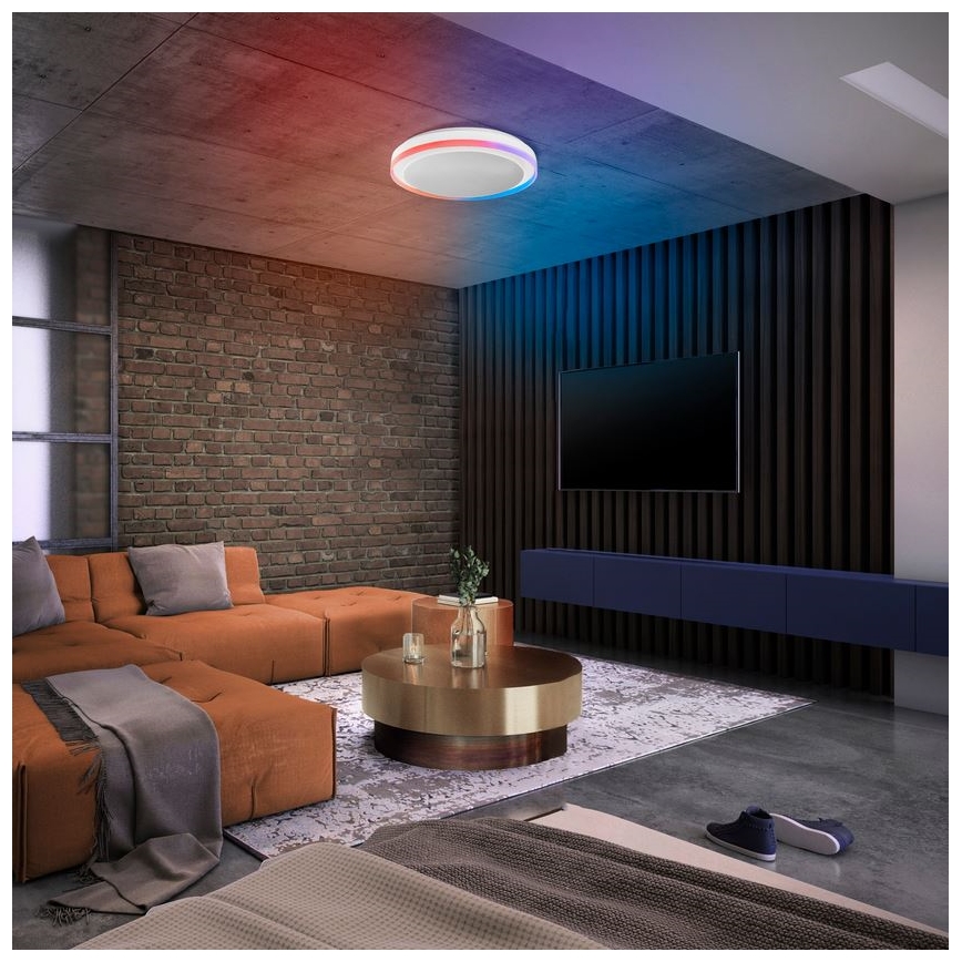 Ledvance - LED loftlampe m. RGBW-farver dæmpbar SMART+ MAGIC LED/38W/230V  2700-6500K Wi-Fi