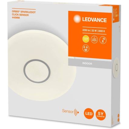 Ledvance - LED loftlampe med en sensor SPARKLEDOT LED/32W/230V