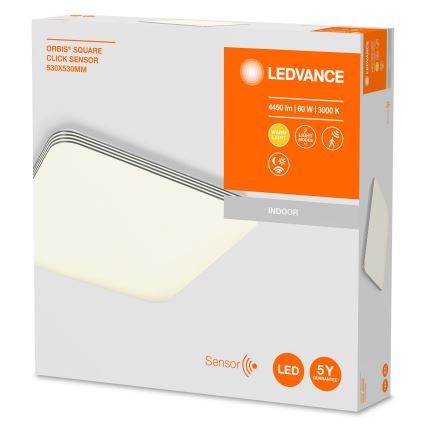 Ledvance - LED loftlampe med sensor ORBIS LED/60W/230V 3000K