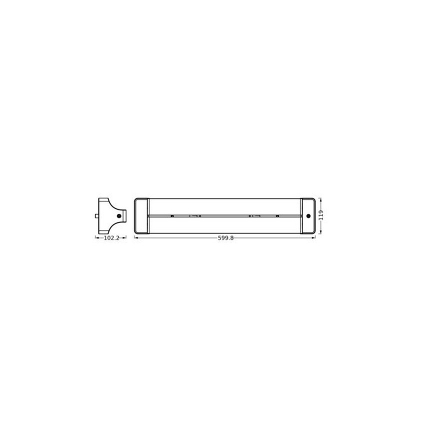 Ledvance - LED loftlampe OFFICE LINE LED/24W/230V 60 cm