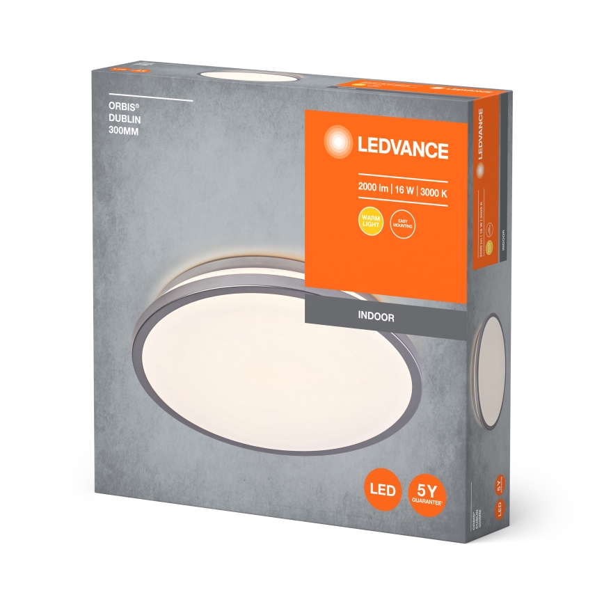 Ledvance - LED loftlampe ORBIS DUBLIN LED/16W/230V diameter 29,5 cm