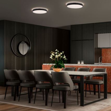 Ledvance - LED loftlampe ORBIS LONDON LED/16W/230V sort