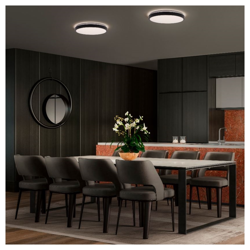 Ledvance - LED loftlampe ORBIS LONDON LED/16W/230V sort