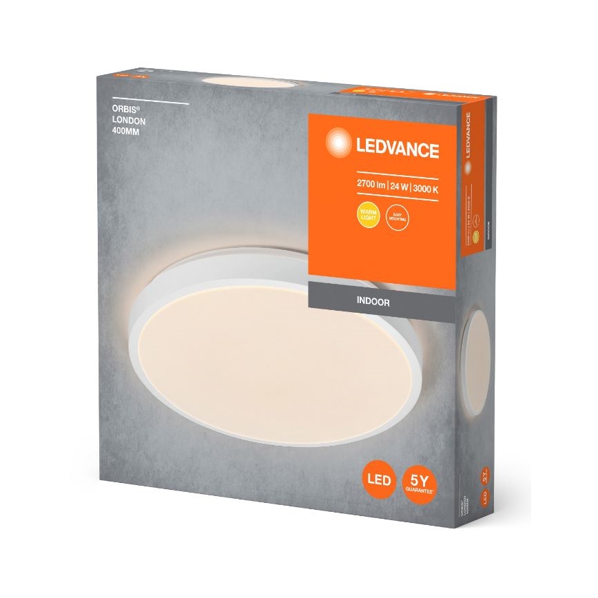 Ledvance - LED loftlampe ORBIS LONDON LED/24W/230V hvid
