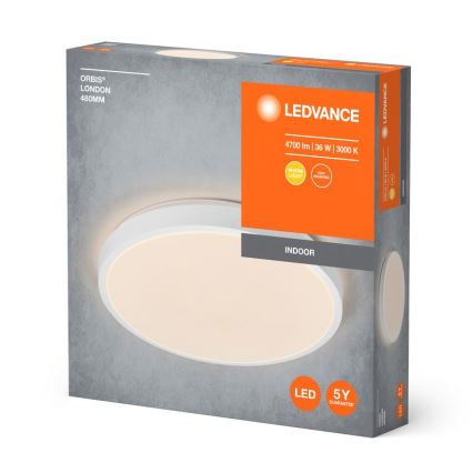 Ledvance - LED loftlampe ORBIS LONDON LED/36W/230V hvid