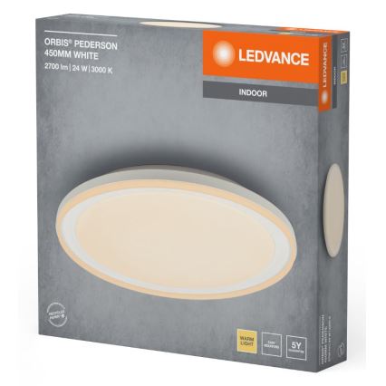 Ledvance - LED loftlampe ORBIS PEDERSON LED/24W/230V diameter 45 cm hvid