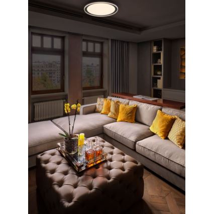 Ledvance - LED loftlampe ORBIS PEDERSON LED/24W/230V diameter 45 cm sort