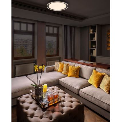 Ledvance - LED loftlampe ORBIS PEDERSON LED/36W/230V diameter 55 cm sort