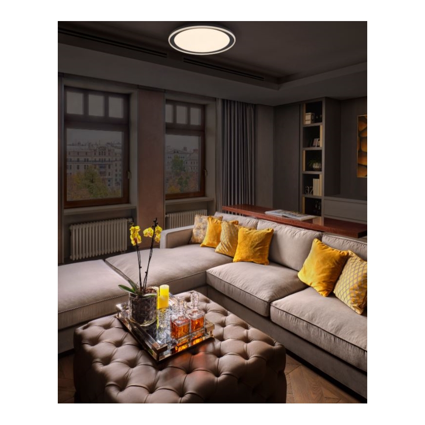 Ledvance - LED loftlampe ORBIS PEDERSON LED/36W/230V diameter 55 cm sort